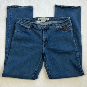 Harley Davidson Jeans 14 R Women’s Straight Leg med dark wash